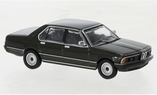 Diecast model cars Bmw 733 1/87 Minichamps i (E23) metallise green 1977 Bmw 733 1/87 Minichamps i (E23) metallise green 1977 diecast model cars