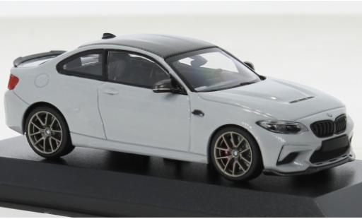 Bmw M2 1/43 Minichamps CS grey clair 2020 diecast model cars