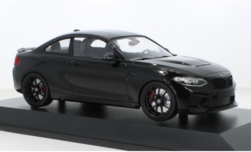 Diecast model cars Bmw M2 1/18 Minichamps CS metallise black 2020 Bmw M2 1/18 Minichamps CS metallise black 2020 diecast model cars