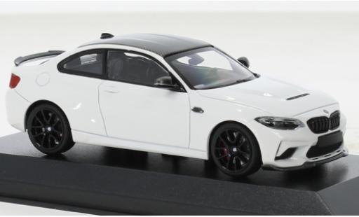 Diecast model cars Bmw M2 1/18 Minichamps CS white 2020 Bmw M2 1/18 Minichamps CS white 2020 diecast model cars