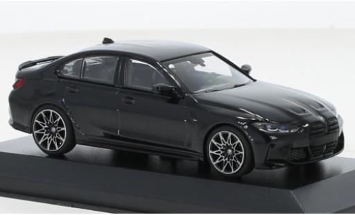 Diecast model cars Bmw M3 1/43 Minichamps Competition (G80) black 2020 Bmw M3 1/43 Minichamps Competition (G80) black 2020 diecast model cars