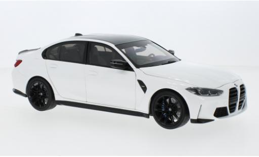 Diecast model cars Bmw M3 1/18 Minichamps (G80) white 2020 Bmw M3 1/18 Minichamps (G80) white 2020 diecast model cars