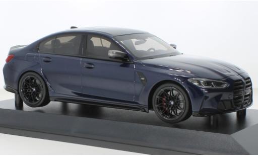 Diecast model cars Bmw M3 1/18 Minichamps (G80) metallise blue foncé 2020 Bmw M3 1/18 Minichamps (G80) metallise blue foncé 2020 diecast model cars