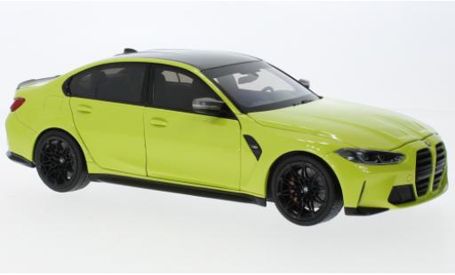 Diecast model cars Bmw M3 1/18 Minichamps (G80) metallise yellow 2020 Bmw M3 1/18 Minichamps (G80) metallise yellow 2020 diecast model cars
