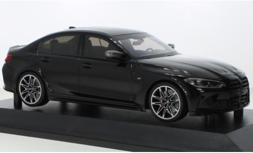Diecast model cars Bmw M3 1/18 Minichamps black 2020 Bmw M3 1/18 Minichamps black 2020 diecast model cars