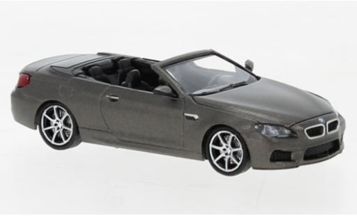 Diecast model cars Bmw M6 1/87 Minichamps Cabriolet matt-grey 2015 Bmw M6 1/87 Minichamps Cabriolet matt-grey 2015 diecast model cars