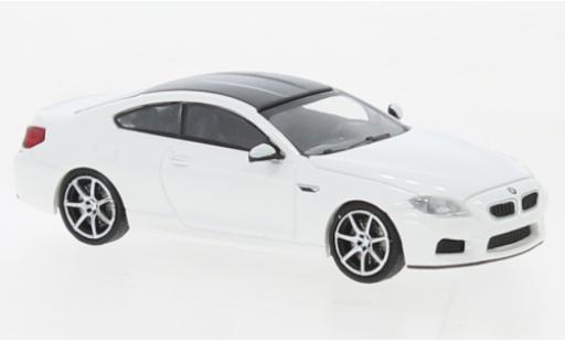Diecast model cars Bmw M6 1/87 Minichamps Coupe white 2015 Bmw M6 1/87 Minichamps Coupe white 2015 diecast model cars