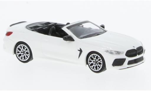 Diecast model cars Bmw M8 1/87 Minichamps Competiton cabriolet (G14) white 2019 Bmw M8 1/87 Minichamps Competiton cabriolet (G14) white 2019 diecast model cars