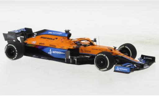 McLaren F1 1/43 Minichamps MCL35M No.3 Team formule 1 GP France 2021 diecast model cars