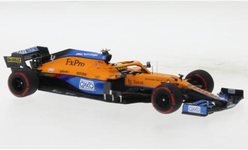 McLaren F1 1/43 Minichamps MCL35M No.4 Team formule 1 GP Russie 2021 diecast model cars