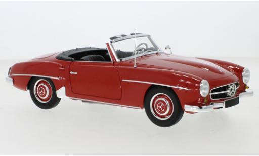 Diecast model cars Mercedes 190 1/18 Minichamps SL (W121) red 1955 Mercedes 190 1/18 Minichamps SL (W121) red 1955 diecast model cars