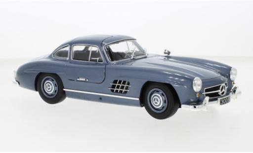Diecast model cars Mercedes 300 1/18 Minichamps SL (W198) metallise blue 1955 Mercedes 300 1/18 Minichamps SL (W198) metallise blue 1955 diecast model cars