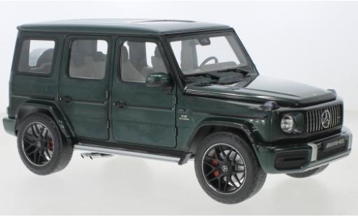 Mercedes Classe G 1/18 Minichamps AMG G63 metallise green 2018 diecast model cars