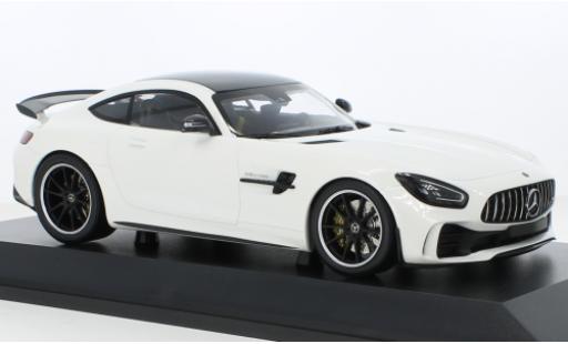 Mercedes AMG GT 1/18 Minichamps -R metallise white 2021 diecast model cars