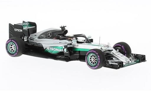Mercedes F1 1/43 Minichamps W07 hybride No.44 AMG Petronas Team Petronas formule 1 GP Singapore 2016 diecast model cars