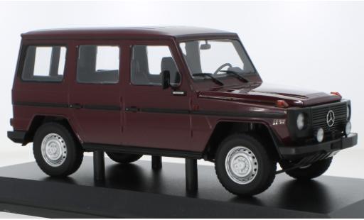 Mercedes Classe G 1/18 Minichamps LWB (W460) red 1980 diecast model cars
