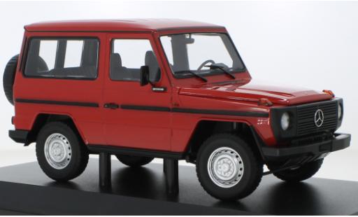 Mercedes Classe G 1/18 Minichamps SWB (W460) red 1980 diecast model cars