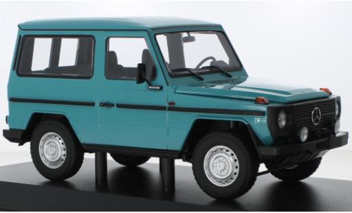 Mercedes Classe G 1/18 Minichamps SWB (W460) turquoise 1980 diecast model cars