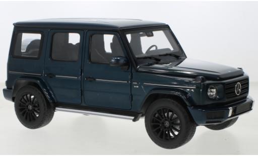 Mercedes Classe G 1/18 Minichamps (W463) metallise blue 2020 diecast model cars