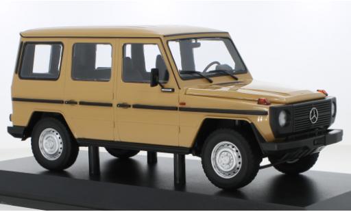 Mercedes Classe G 1/18 Minichamps G-Modell LWB (W460) beige 1980 diecast model cars