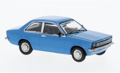 Diecast model cars Opel Kadett 1/87 Minichamps C blue clair 1973 Opel Kadett 1/87 Minichamps C blue clair 1973 diecast model cars