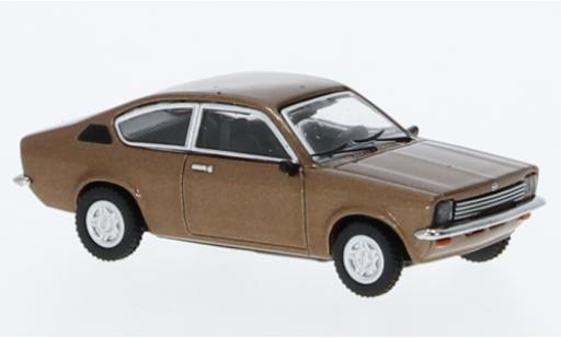 Diecast model cars Opel Kadett 1/87 Minichamps C Coupe metallise brun 1973 Opel Kadett 1/87 Minichamps C Coupe metallise brun 1973 diecast model cars