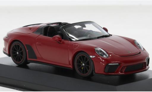 Diecast model cars Porsche 992 Speedster 1/43 Minichamps 911 (991) red 2019 Porsche 992 Speedster 1/43 Minichamps 911 (991) red 2019 diecast model cars