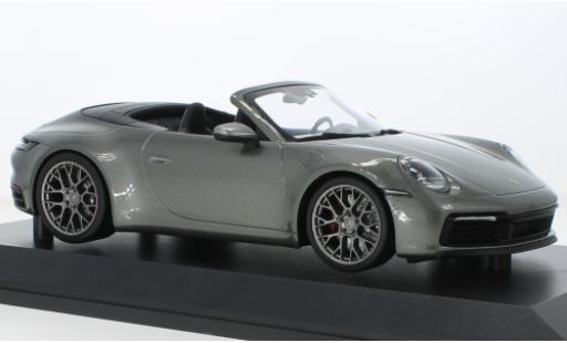 Diecast model cars Porsche 992 4S 1/18 Minichamps 911  Carrera Cabriolet metallise green 2019 Porsche 992 4S 1/18 Minichamps 911  Carrera Cabriolet metallise green 2019 diecast model cars
