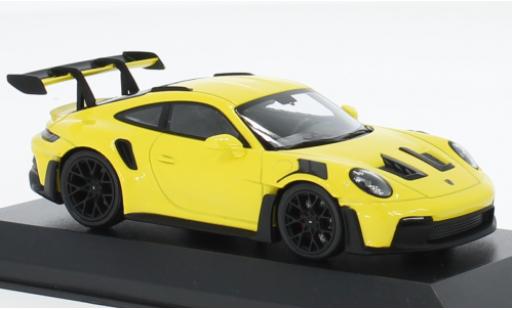 Diecast model cars Porsche 992 GT3 R 1/43 Minichamps 911  S yellow clair 2023 Porsche 992 GT3 R 1/43 Minichamps 911  S yellow clair 2023 diecast model cars