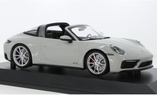 Diecast model cars Porsche 992 Targa 1/18 Minichamps 911  4 GTS grey 2021 Porsche 992 Targa 1/18 Minichamps 911  4 GTS grey 2021 diecast model cars