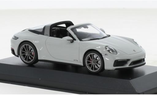 Porsche 992 Targa 1/43 Minichamps 911  4 GTS grey 2022 diecast model cars