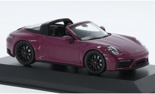 Diecast model cars Porsche 992 Targa 1/43 Minichamps 911  4 GTS violett 2021 Porsche 992 Targa 1/43 Minichamps 911  4 GTS violett 2021 diecast model cars
