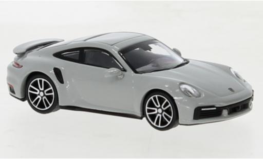Diecast model cars Porsche 992 Turbo s 1/87 Minichamps 911  Turbo S grey 2020 Porsche 992 Turbo s 1/87 Minichamps 911  Turbo S grey 2020 diecast model cars