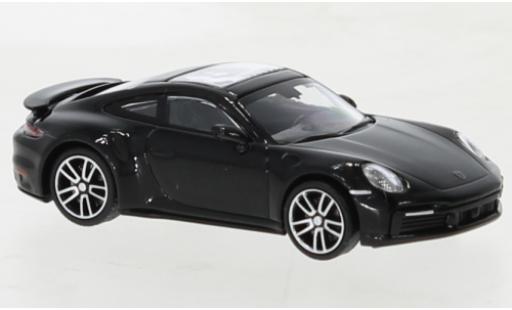 Diecast model cars Porsche 992 Turbo s 1/87 Minichamps 911  Turbo S black 2020 Porsche 992 Turbo s 1/87 Minichamps 911  Turbo S black 2020 diecast model cars