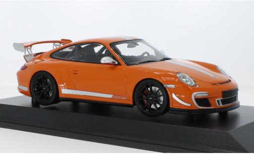 Diecast model cars Porsche 997 GT3 RS 1/18 Minichamps 911 (.II) 4.0 orange/d 2011 Porsche 997 GT3 RS 1/18 Minichamps 911 (.II) 4.0 orange/d 2011 diecast model cars