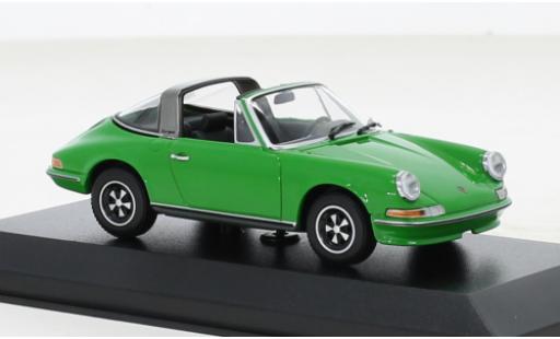 Diecast model cars Porsche 911 1/43 Minichamps Targa S green 1972 Porsche 911 1/43 Minichamps Targa S green 1972 diecast model cars
