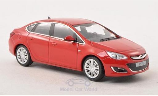 Diecast model cars Opel Astra 1/43 Minichamps J Limousine red 2012 Opel Astra 1/43 Minichamps J Limousine red 2012 diecast model cars