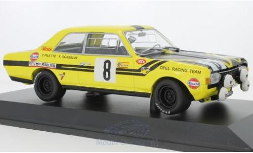 Opel Commodore 1/18 Minichamps A Steinmetz No.8 24h Spa 1970 T.Pilette/G.Gosselin diecast model cars
