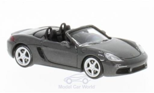 Diecast model cars Porsche Boxster 1/87 Minichamps 718 metallic grey 2016 Porsche Boxster 1/87 Minichamps 718 metallic grey 2016 diecast model cars