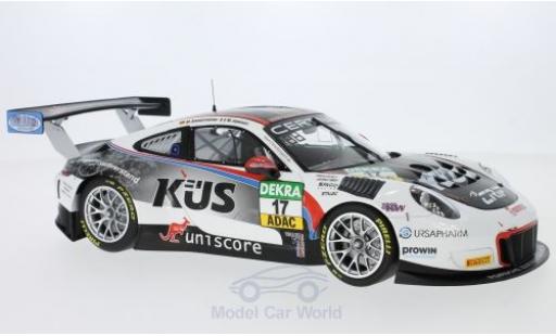 Diecast model cars Porsche 991 GT3 R 1/18 Minichamps 911 () GT3 R No.17 Küs Team 75 Bernhard ADAC GT Masters Oschersleben 2017 M.Ammermüller /M.Jaminet Porsche 991 GT3 R 1/18 Minichamps 911 () GT3 R No.17 Küs Team 75 Bernhard ADAC GT Masters Oschersleben 2017 M.Ammermüller /M.Jaminet diecast model cars