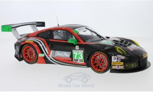 Diecast model cars Porsche 991 GT3 R 1/18 Minichamps 911 () GT3 R No.73 Park Place Motorsport 24h Daytona 2017 P.Lindsey/J.Bergmeister/J.McMurray/N.Siedler Porsche 991 GT3 R 1/18 Minichamps 911 () GT3 R No.73 Park Place Motorsport 24h Daytona 2017 P.Lindsey/J.Bergmeister/J.McMurray/N.Siedler diecast model cars