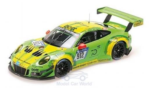 Diecast model cars Porsche 991 GT3 R 1/18 Minichamps 911 () GT3 R No.912 Manthey Racing 24h Nürburgring 2018 R.Lietz/P.Pilet/F.Makowiecki/N.Tandy Porsche 991 GT3 R 1/18 Minichamps 911 () GT3 R No.912 Manthey Racing 24h Nürburgring 2018 R.Lietz/P.Pilet/F.Makowiecki/N.Tandy diecast model cars