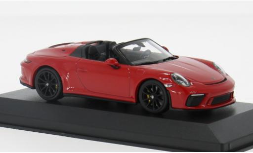 Diecast model cars Porsche 992 Speedster 1/43 Minichamps 911 (991) rot 2019 1:43 Porsche 992 Speedster 1/43 Minichamps 911 (991) rot 2019 1:43 diecast model cars