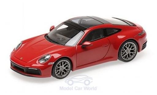 Diecast model cars Porsche 992 4S 1/43 Minichamps 911 () Carrera 4S red 2019 Porsche 992 4S 1/43 Minichamps 911 () Carrera 4S red 2019 diecast model cars