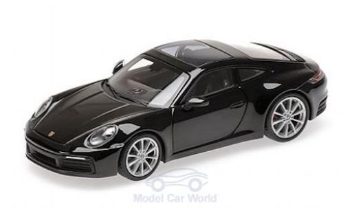 Diecast model cars Porsche 992 4S 1/43 Minichamps 911 () Carrera 4S metallic black 2019 Porsche 992 4S 1/43 Minichamps 911 () Carrera 4S metallic black 2019 diecast model cars