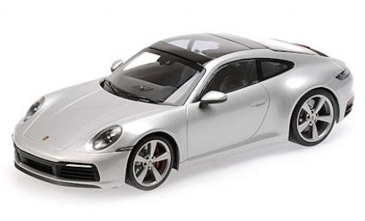 Diecast model cars Porsche 992 4S 1/18 Minichamps 911 () Carrera 4S grey 2019 Porsche 992 4S 1/18 Minichamps 911 () Carrera 4S grey 2019 diecast model cars