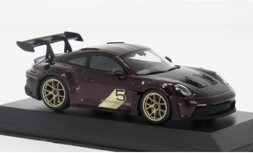 Diecast model cars Porsche 992 GT3 R 1/43 Minichamps 911  S metallise violett 2024 1:43 Porsche 992 GT3 R 1/43 Minichamps 911  S metallise violett 2024 1:43 diecast model cars