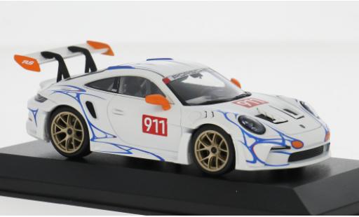 Porsche 992 GT3 R 1/43 Minichamps 911  S weiss/orange 2023 1:43 diecast model cars