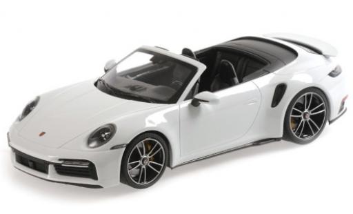 Diecast model cars Porsche 992 Turbo s 1/18 Minichamps 911 () Turbo S Cabriolet metallic white 2020 Porsche 992 Turbo s 1/18 Minichamps 911 () Turbo S Cabriolet metallic white 2020 diecast model cars
