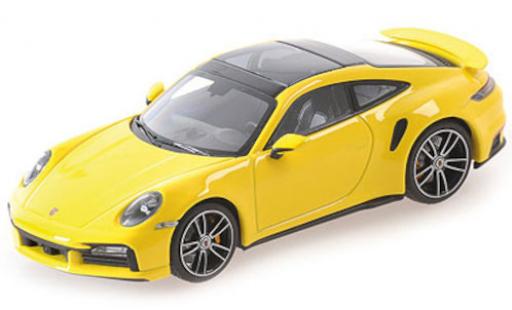 Diecast model cars Porsche 992 Turbo s 1/18 Minichamps 911 () Turbo S yellow 2020 Porsche 992 Turbo s 1/18 Minichamps 911 () Turbo S yellow 2020 diecast model cars